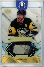 2019-20 Upper Deck Engrained Remnants Stick /35 Kris Letang