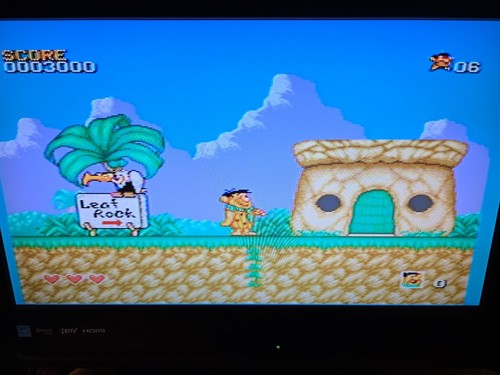 Flintstones (Sega Genesis, 1993) Cartridge, Manual and Case - Read - Picture 14 of 14