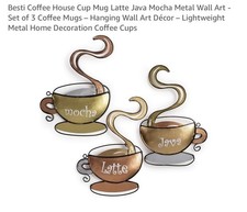 Coffe wall art   7.5in X