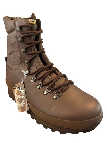 Alt-Berg Defender British Army Issue Combat Leather Walking Boots Size 10 Wide - Picture 3 of 14