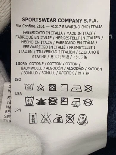 STONE ISLAND 00s Felpa Tasca M Cotone NVY Sbiadito