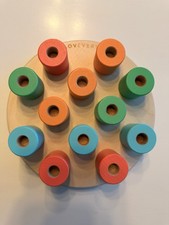 Lovevery - Wooden Stacking Pegboard, from Adventurer Play Kit 16-18 Months