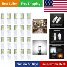 T10 921 194 168 175 LED Bulbs White 20-Packs, Super Bright 3014 42-SMD LED Re...
