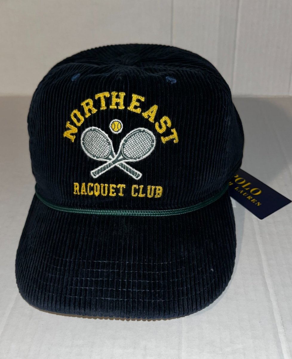 Polo Ralph Lauren Corduroy Northeast Racquet Club Men's Cap/Hat