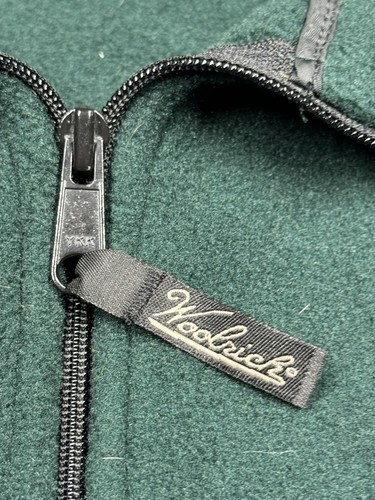 Woolrich Mens Vest XL Green Polartec Vintage Fleece USA Made Full Zip Hiking - Picture 9 of 12