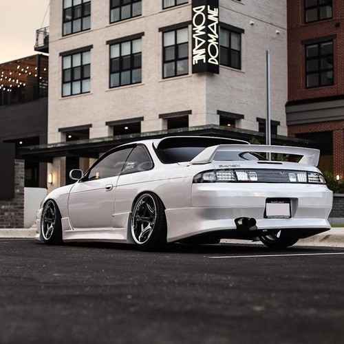 Limited Edition for NISSAN S14 Silvia LED Tail Lamp Garnish Clear Black JDM JP - Picture 5 of 10