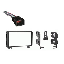 Fits Ford Mustang 2001-2003 Double DIN Stereo Harness Radio Install Dash Kit