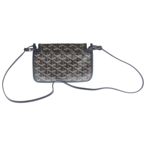 GOYARDゴヤール Plume Pouch Wallet Shoulder Bag Black PVC Used 40bb62e264a143f0496ce2 - Bild 2 von 6