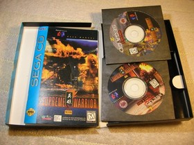 supreme warrior sega cd cib