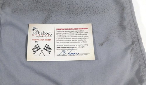 Camisa Peabody Automática Terry Labonte Firmada NASCAR Usada en Carrera - Imagen 6 de 6