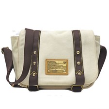 Louis Vuitton Antigua Bacas PM Shoulder Bag M40042 Antigua Canvas Brown #KN1432