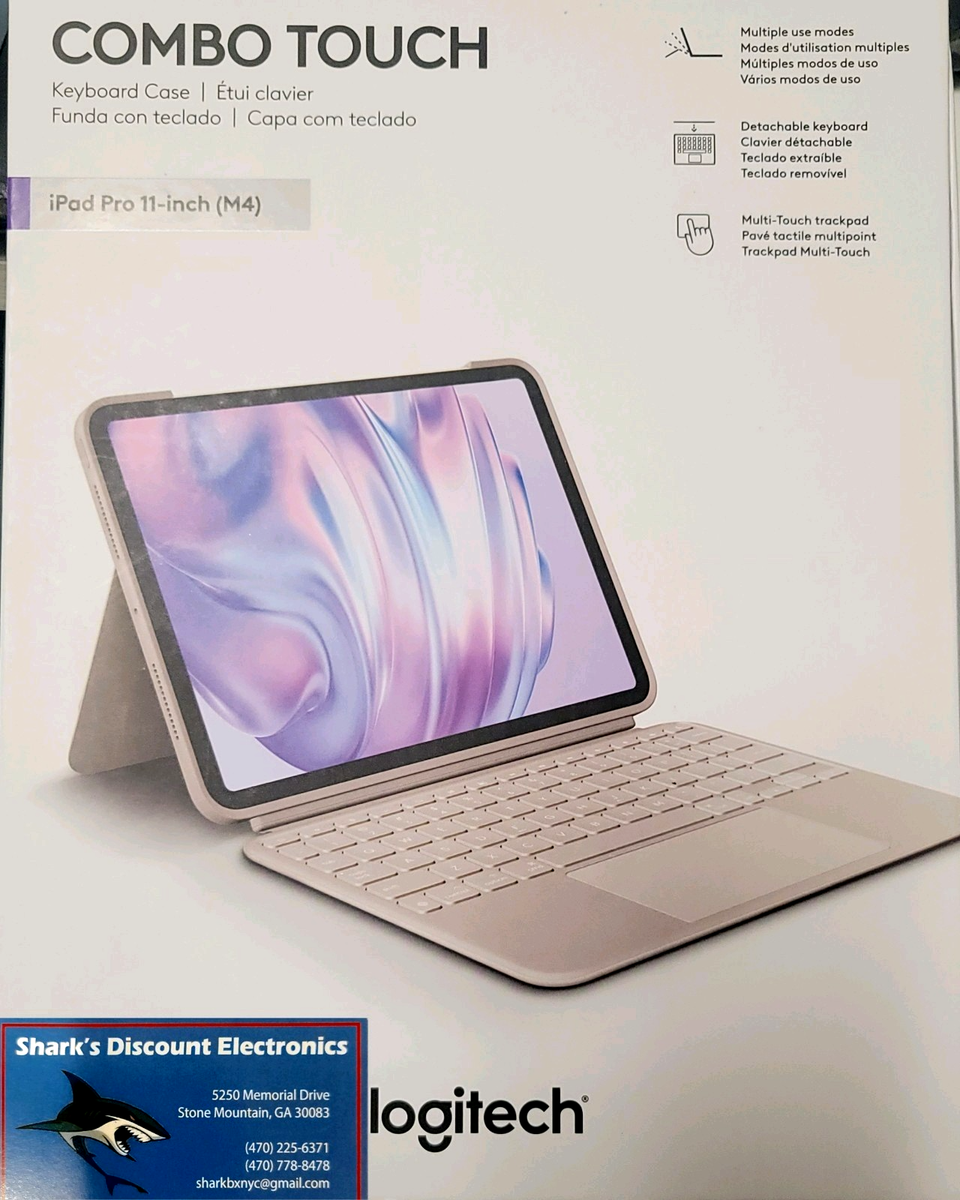 Keyboard Case Funda Combo Touch De Logitech Con Teclado Y Trackpad