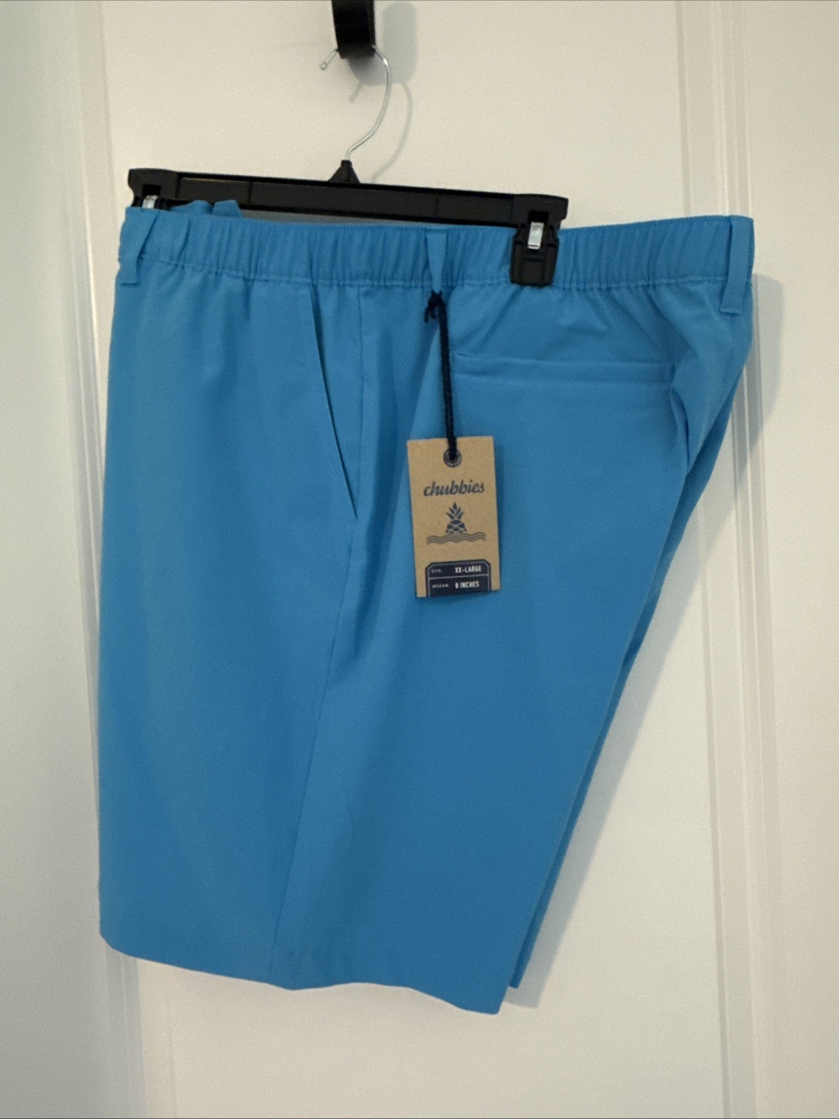 NWT Men’s Chubbies Everywear Shorts Blue Barracuda 2XL