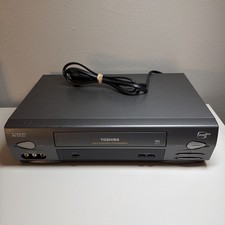 Toshiba M-675 VHS VCR 4Head Hi-Fi Stereo No Remote Tested Working