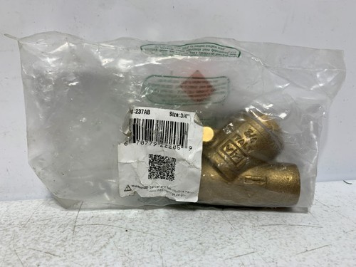 RWV 237AB 3/4" Swing Check Valve Brass Lead-Free Solder Ends