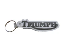 Triumph Retro Vintage Style Motorcycle Keychain Key Chain Bonneville Thunderbird