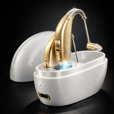 High-Performance Rechargeable Hearing Aids for Seniors with Smart Noise Cancelli
