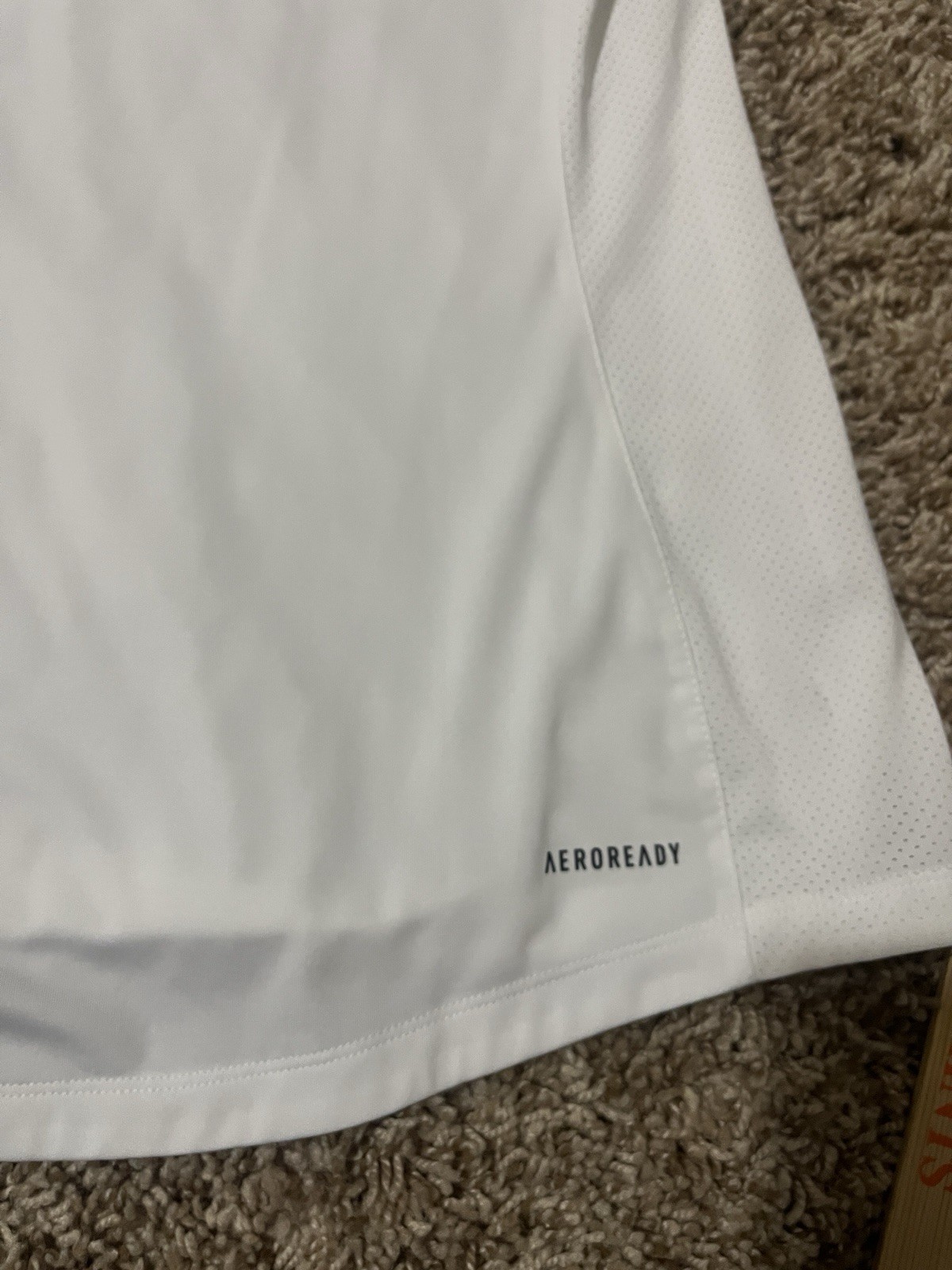 Adidas Golf  Polo Shirt Short Sleeve - White & Women’s M “Texas State” Emb thumbnail 9