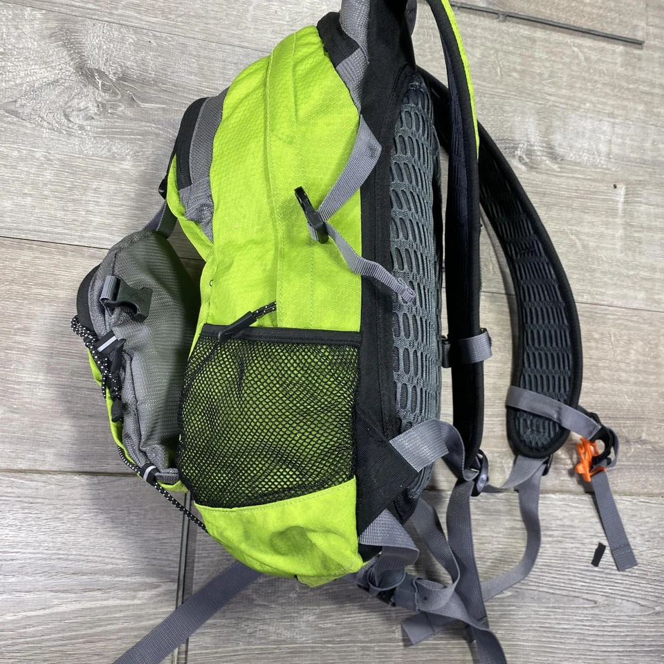 TETON Mochila Deportiva Hidratación Mochila Verde Senderismo Paquete Lluvia Cubierta Bungee Foto 4 de 4