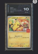 pikachu mcdonald AiGrade 10