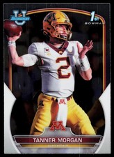 Tanner Morgan 2022 Bowman University Chrome Minnesota Golden Gophers
