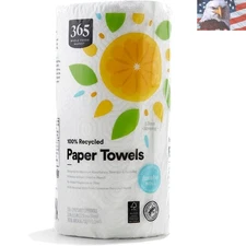 100% Recycled Jumbo Paper Towels, Ultra-Strong, 135 Sheets per Roll, 1 Count
