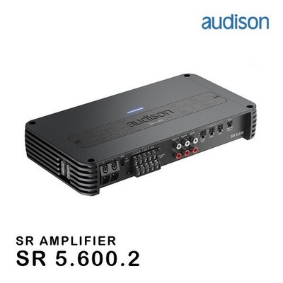 Audison SR 5.600.2 SR Serie 5-Kanal-Endstufe 75 W x 4 Kanäle + 330 W 294 x...