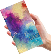 Pocket Calendar 2026-2027 for Purse, Two Year Monthly Planner Pocket Size, Jan 2