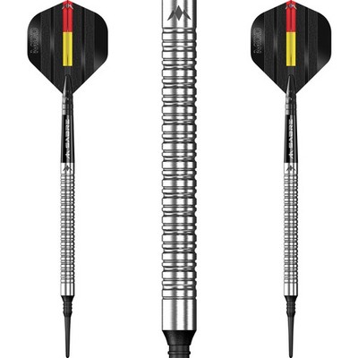 Mission Darts Softdarts Mike De Decker Silber 95% Tungsten Softtip Dartpfeile  