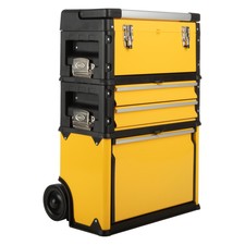 Rolling Tool Box with Wheels Stackable Organi...