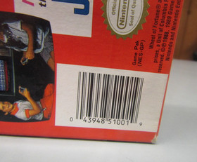 Wheel of Fortune - Junior Edition (Nintendo, NES, 1989) w/ box - Tested Working