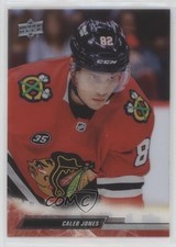 2022-23 Upper Deck Series 2 Clear Cut Caleb Jones #294 5j8