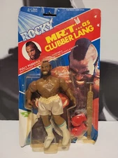 Vintage 1983  Clubber Lang Mr. T Rocky Figure Phoenix Toys Inc PAC MOC 