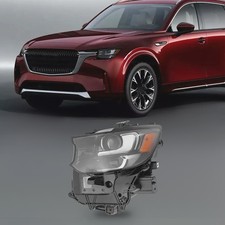 For 2024-2025 Mazda CX-90 LED Headlight Left Driver Side w/o AFS & DRL Headlamp
