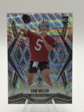2025 Phoenix Cam Miller Silver Wave /199 Rookie Card #215 (RC) Raiders. rookie card picture