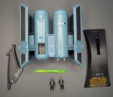STAR WARS Action Fleet TIE Bomber Pilot Imperial Naval Missile 1996 Complete