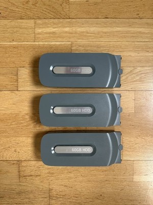 3x Xbox 360 Festplatte 60 GB