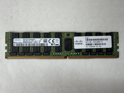 UCS-ML-1X324RV-A CISCO 32GB (1X32GB) 4DRX4 PC4-2400T SERVER MEMORY