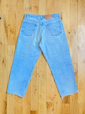vintage 90 s Levi Denim Jeans 34 x 30 high waist with loose relaxed fit