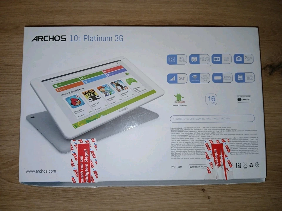 Archos 101 Platinum 3G Tablet 16GB AC101PL3G 10,1" BITTE BESCHREIBUNG BEACHTEN! - Bild 2 von 4