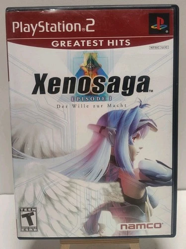 Xenosaga Episode I PS2 CIB (Sony PlayStation 2) Complete Greatest Hits Tested