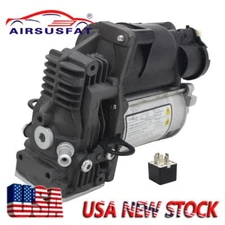 For Mercedes W221 S550 CL550 Suspension Air Compressor Pump & Relay A2213200704