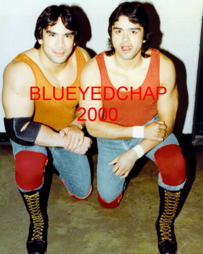 RICKY STEAMBOAT & JAY YOUNGBLOOD WRESTLER 8 X 10 WRESTLING PHOTO NWA - Picture 1 of 1