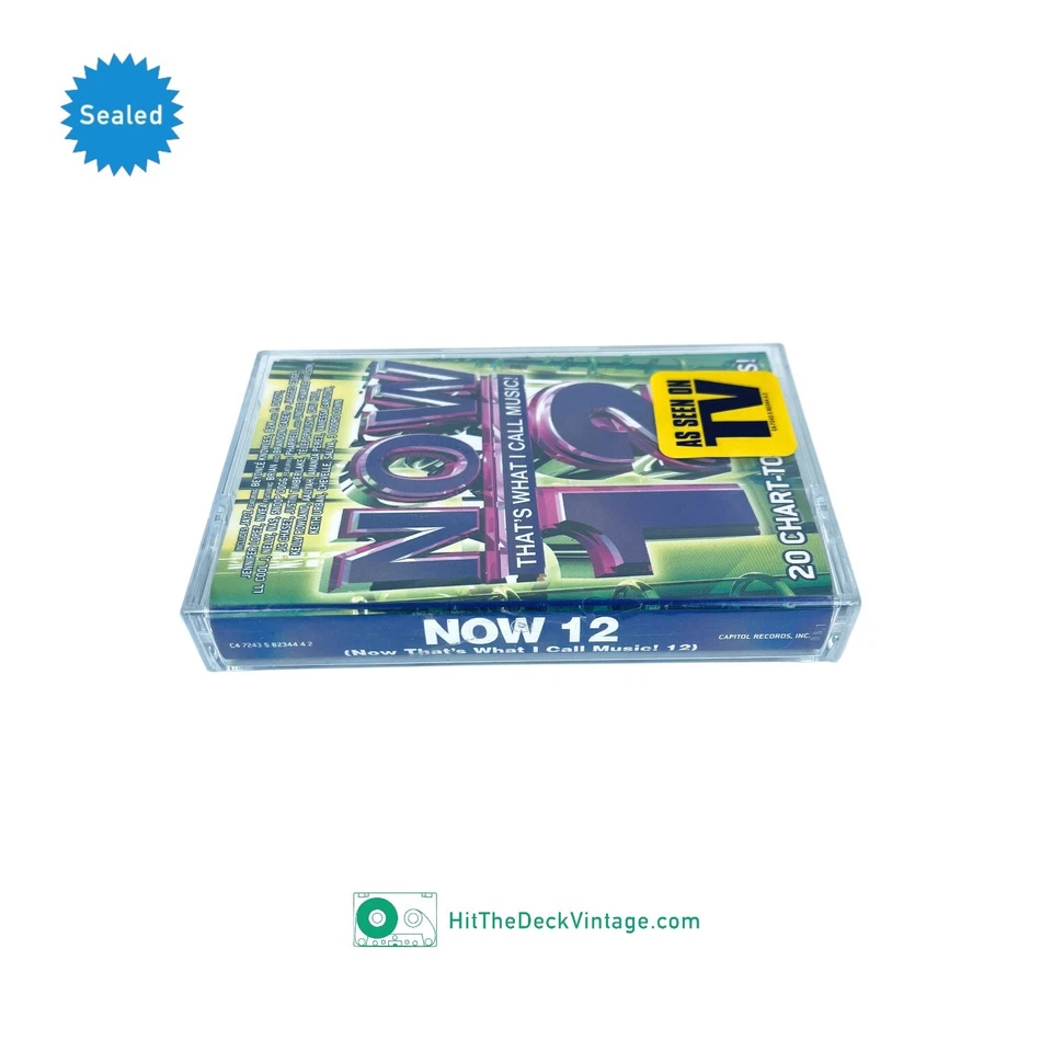Now That's What I Call Music 12 Cassette Tape (2003) Jay-Z J-Lo Beyonce SEALED - Image 3 of 4
