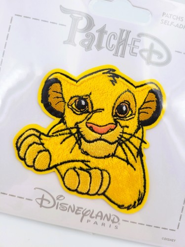 Patch Simba - Le Roi Lion / Autocollant - couture / Disneyland Paris - Photo 2/3