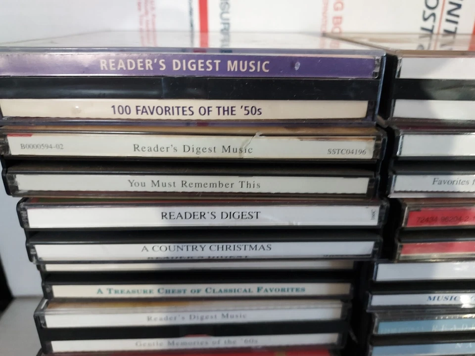 Lot Of 18 Reader's Digest Cds Christmas Classical Good Used - T3#370 - Image 2 of 4