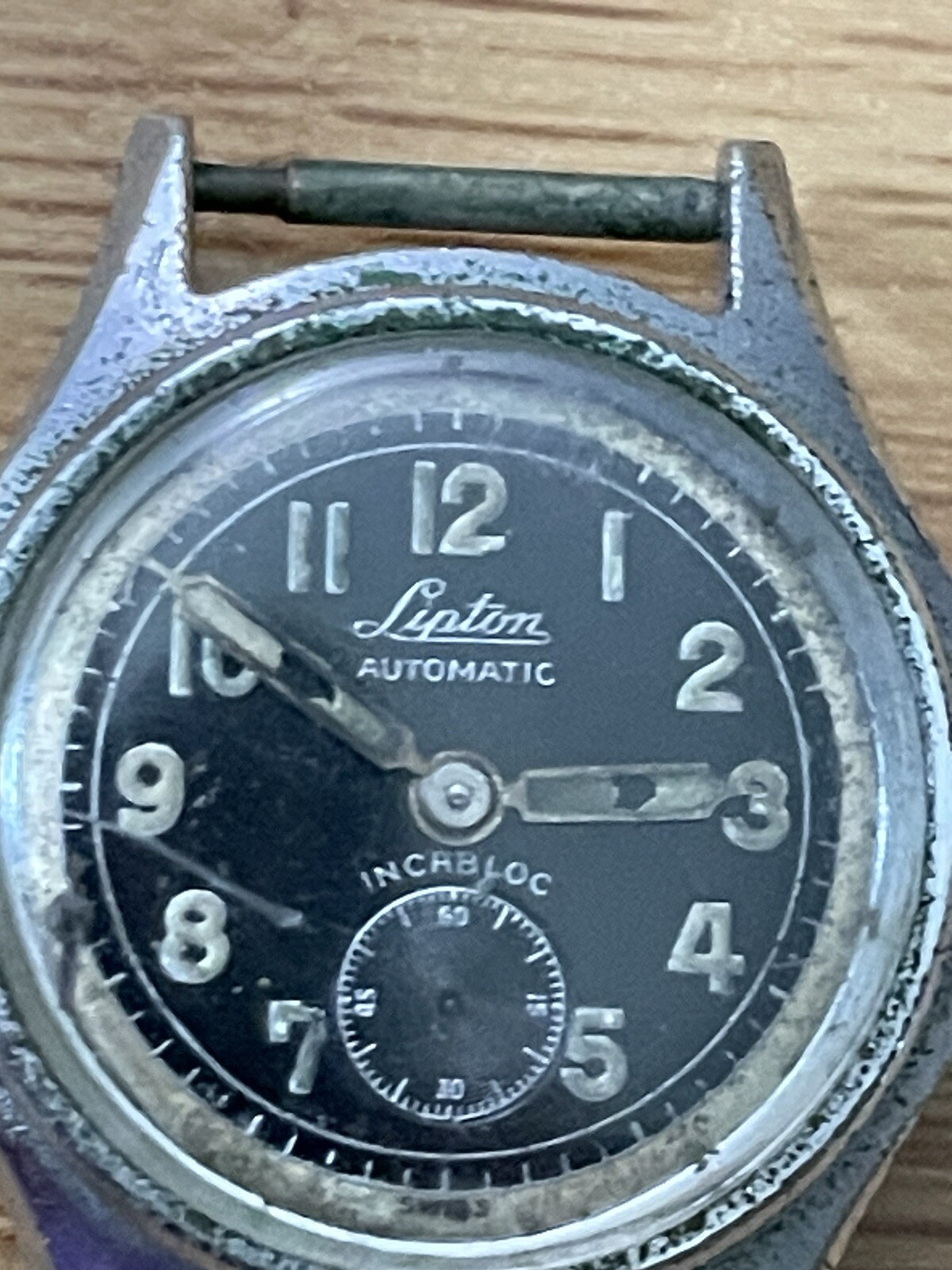 Antique Lipton Mechanical Automatic Wrist Watch Swiss Made Movement