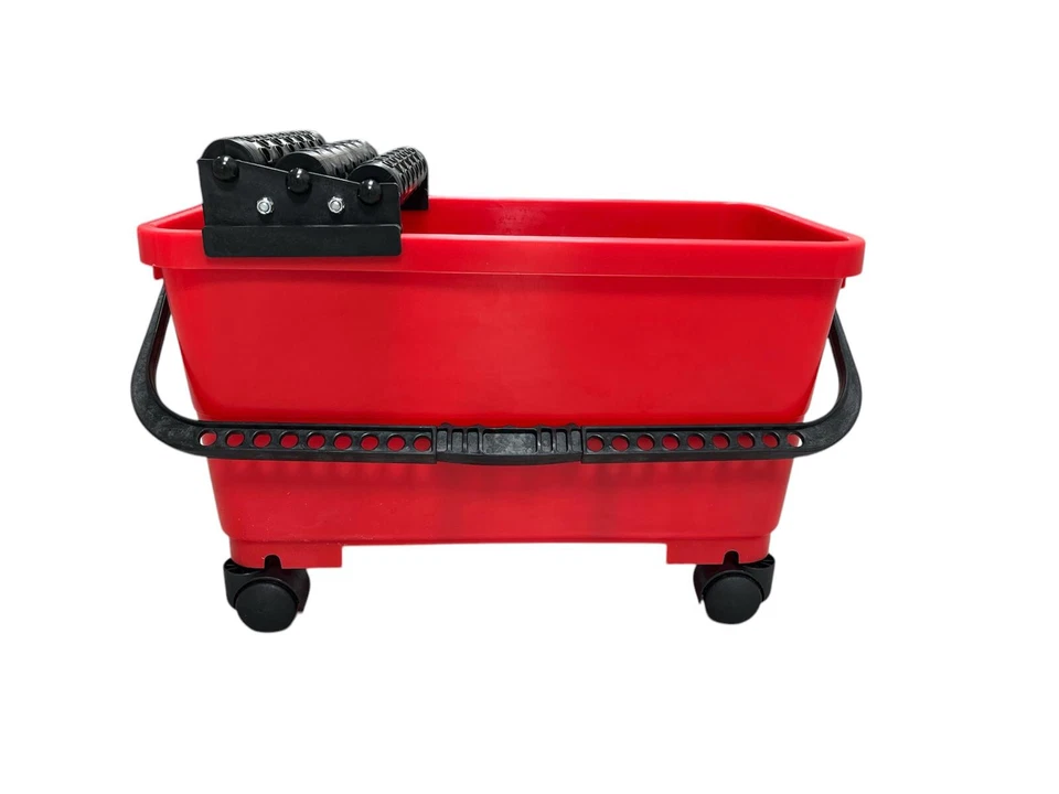 Fliesen-Wascheimer 24 Liter 3-fach Rollenaufsatz Waschbox Fugbox - Bild 2 von 4