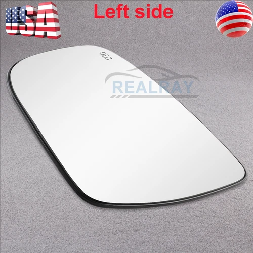 LH Driver Side Mirror Glass For Nissan Rogue 14-20 Pathfinder 17-20 Murano 15-24