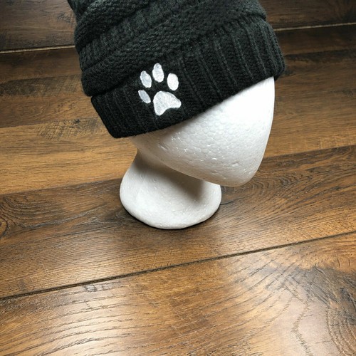 Paw Print Embroidered Classic CC Beanie - Picture 7 of 10